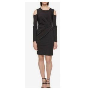 Womens DKNY black dress, size 14 NWT